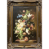 Blythe Oil on Canvas Floral Still Life Decorative Painting