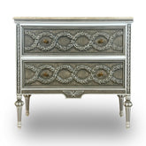 2 Drawer Sideboard Grey Finish