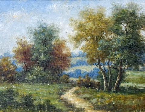 Oil on Canvas Landscape Decorative Painting