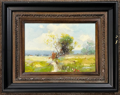 Clifton Oil on Canvas Landscape Decorative Painting