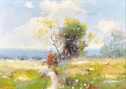 Clifton Oil on Canvas Landscape Decorative Painting