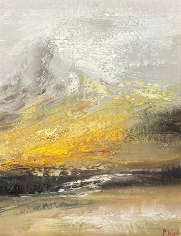 P. Bell Oil on Canvas Impressionism Landscape Decorative Painting