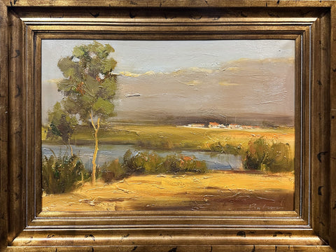 Oil on Canvas Landscape Decorative Painting
