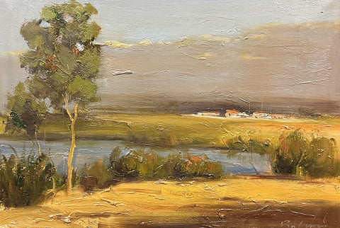 Oil on Canvas Landscape Decorative Painting