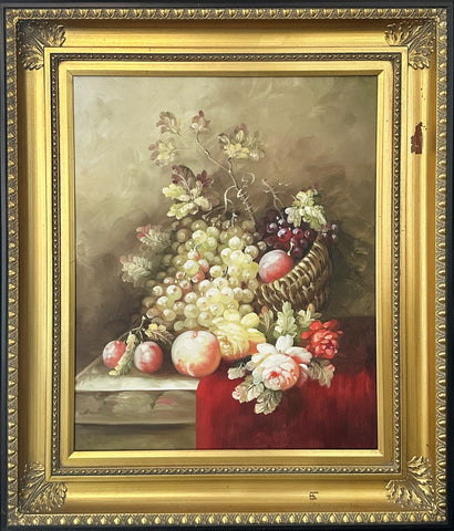 Oil on Canvas Still Life Decorative Painting