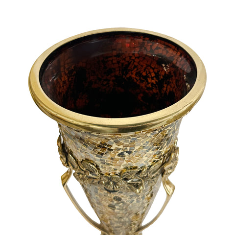 Tall Vase Indian Brass