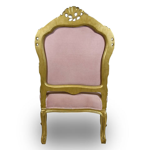 Antique Finish 6 Piece Openarm Sofa Set Gold Leaf
