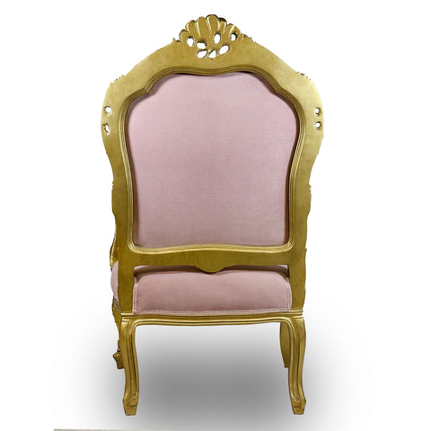 Vintage Elegant Luxury Pink Armchair Interior Design