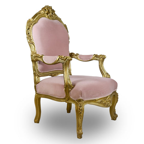 Antique Finish 6 Piece Openarm Sofa Set Gold Leaf