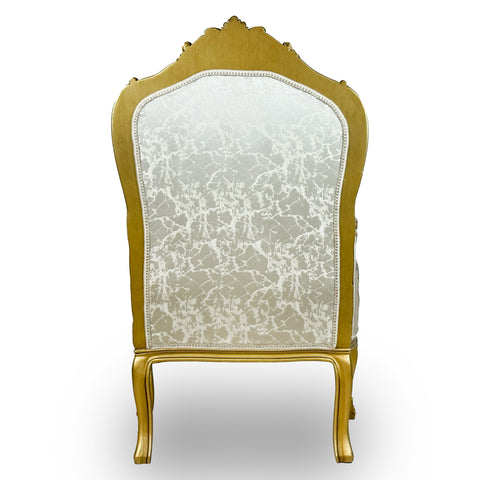 Antique Finish 4 Piece Sofa Set Gold Leaf