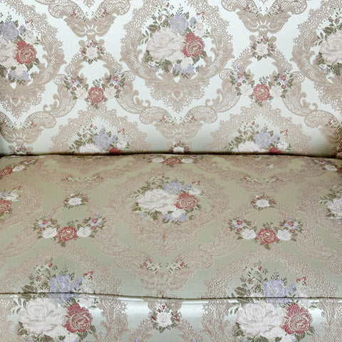 Antique Finish Settee Gold Leaf