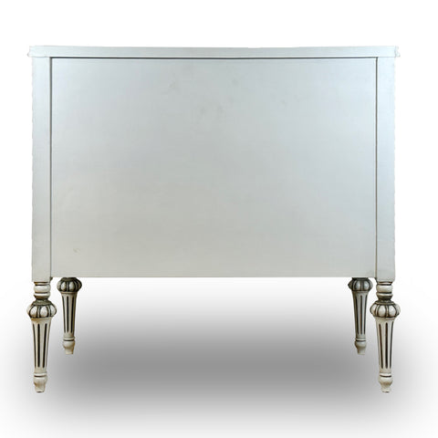 2 Drawer Sideboard Grey Finish