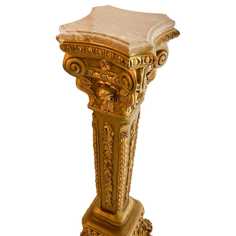 Antique Style Columns Luxury Interior Design